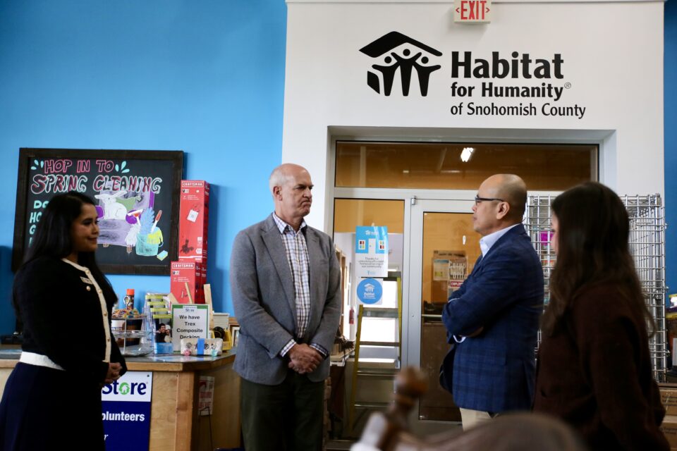 US Rep. Larsen visits Habitat Snohomish, learns about upcoming housing community