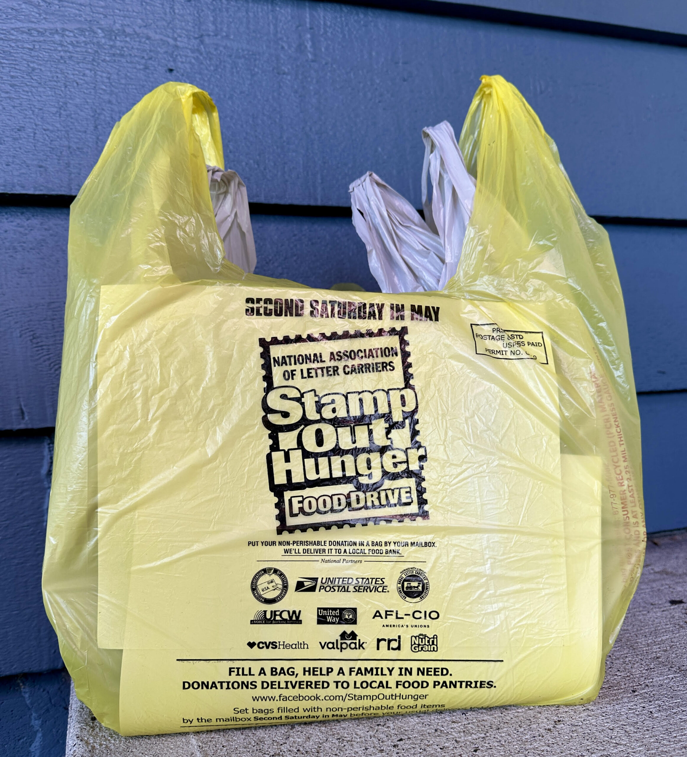 Annual Stamp Out Hunger food drive set for second Saturday in May