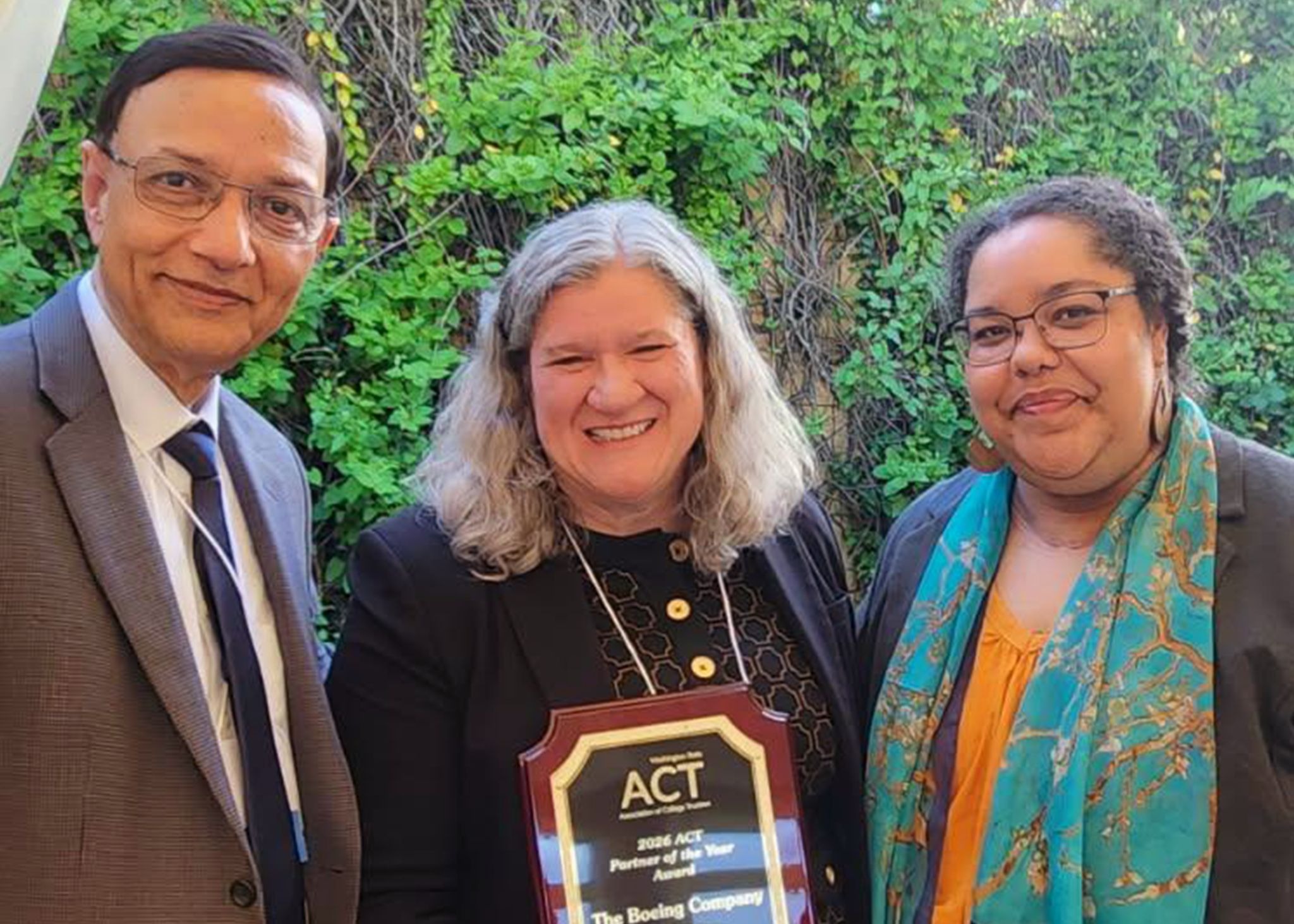 Boeing honored as 2026 Partner of the Year by Washington State Association of College Trustees