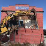 Scene in Edmonds: Boys and Girls Club building comes down