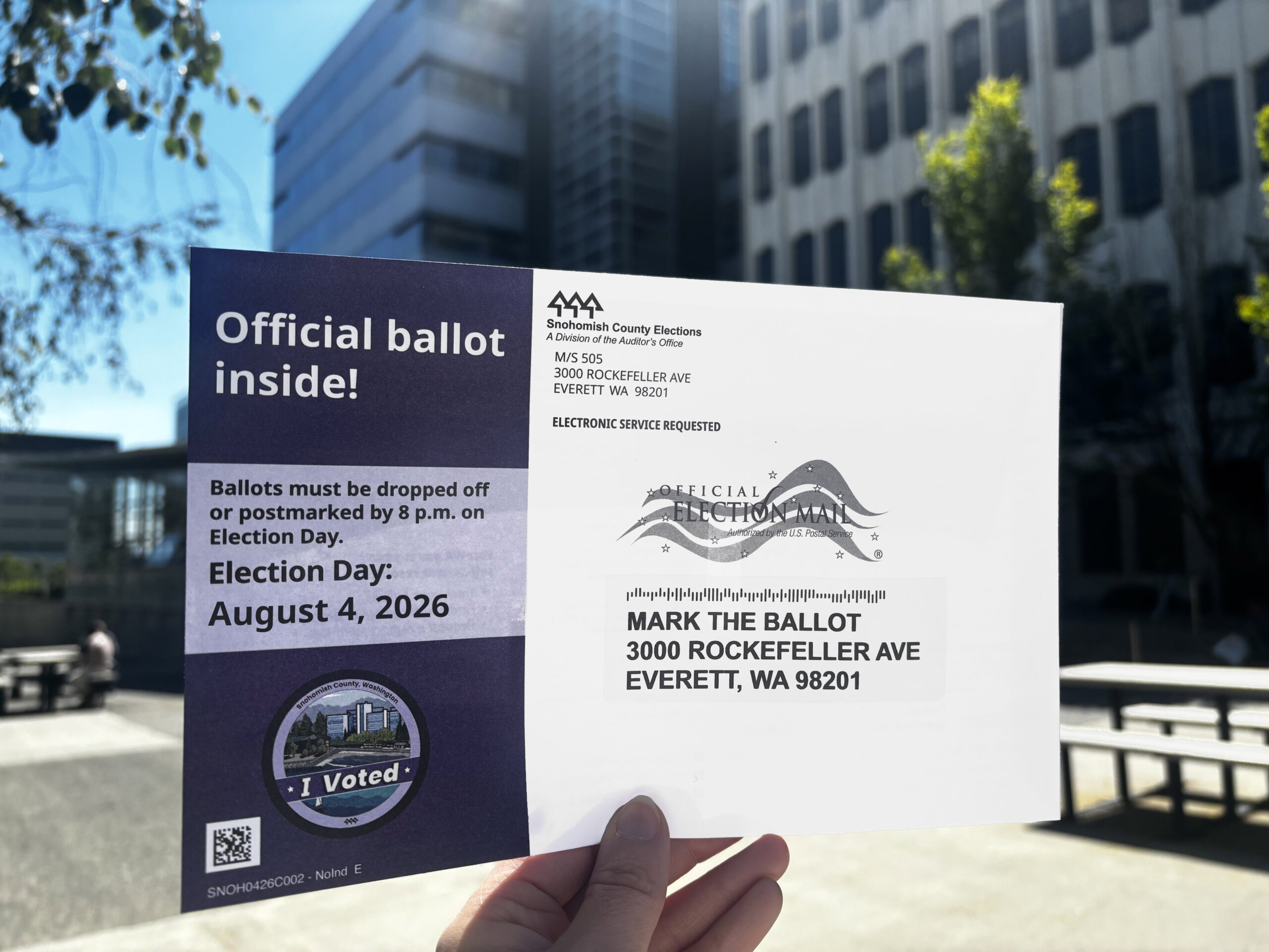 Aug. 4 primary ballots mailed to Snohomish County voters