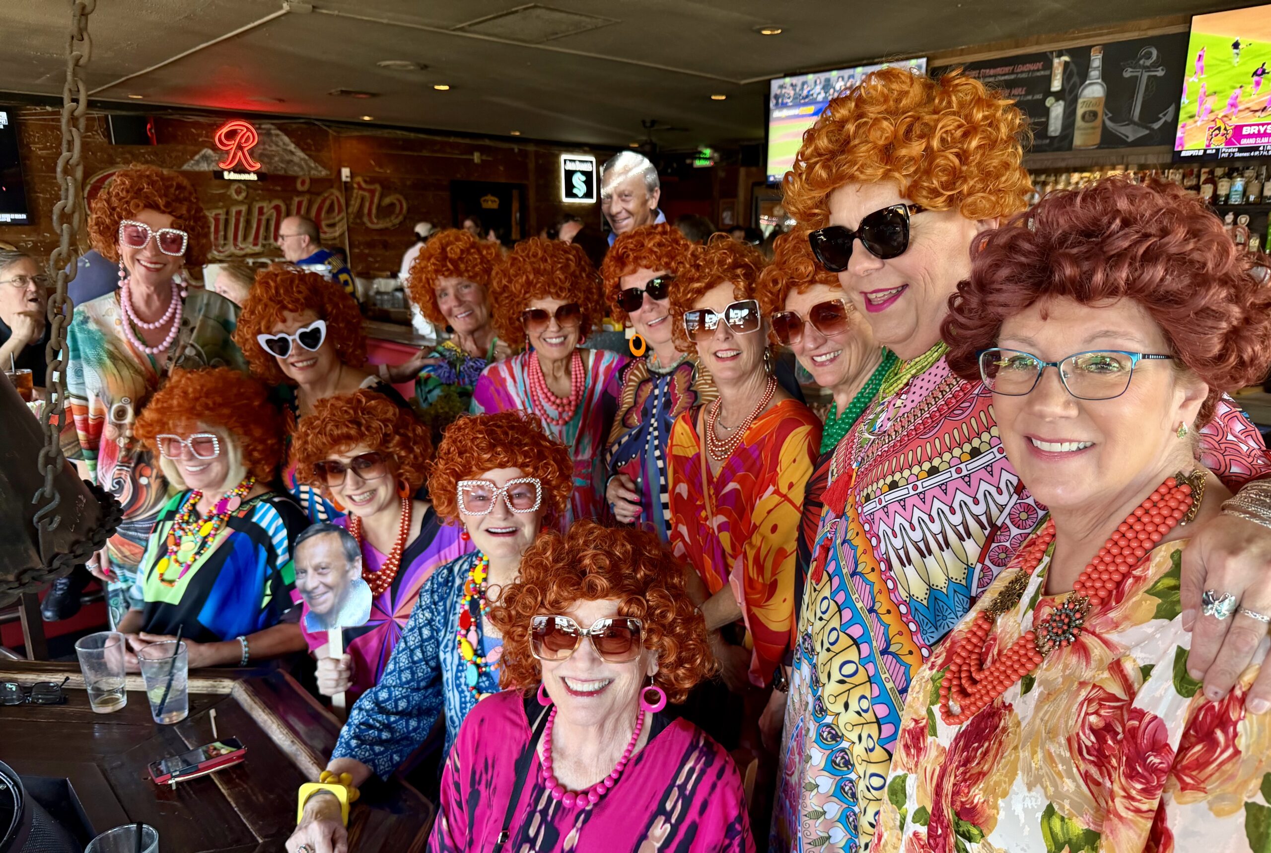 Mrs. Ropers unite in annual pub crawl and dance party