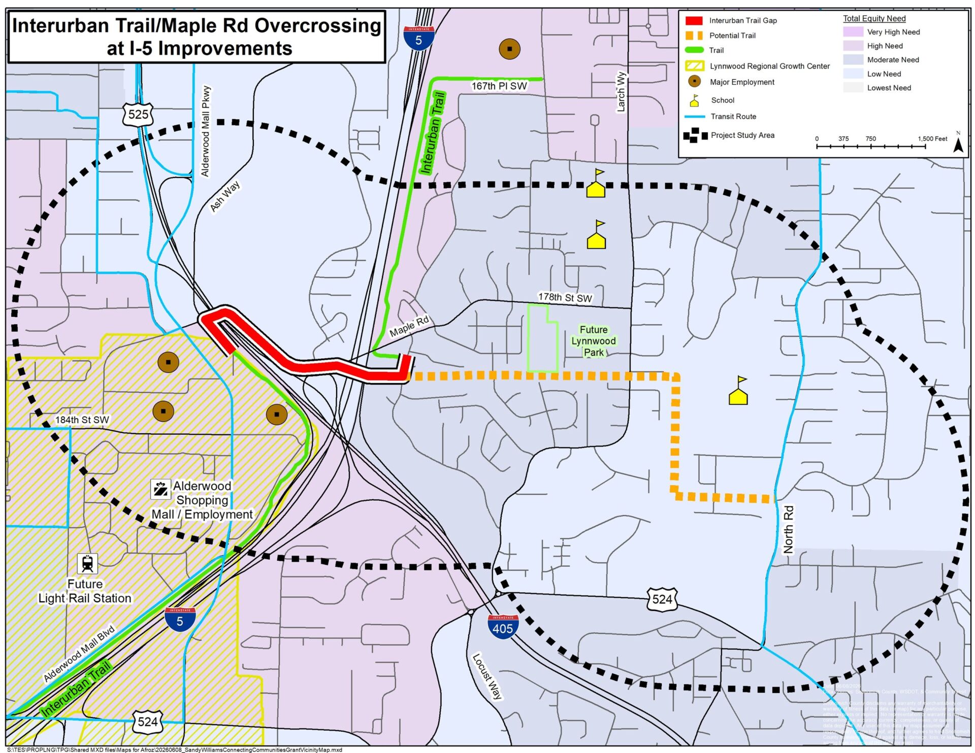 From: Snohomish County seeks public input on Interurban Trail gap near Lynnwood