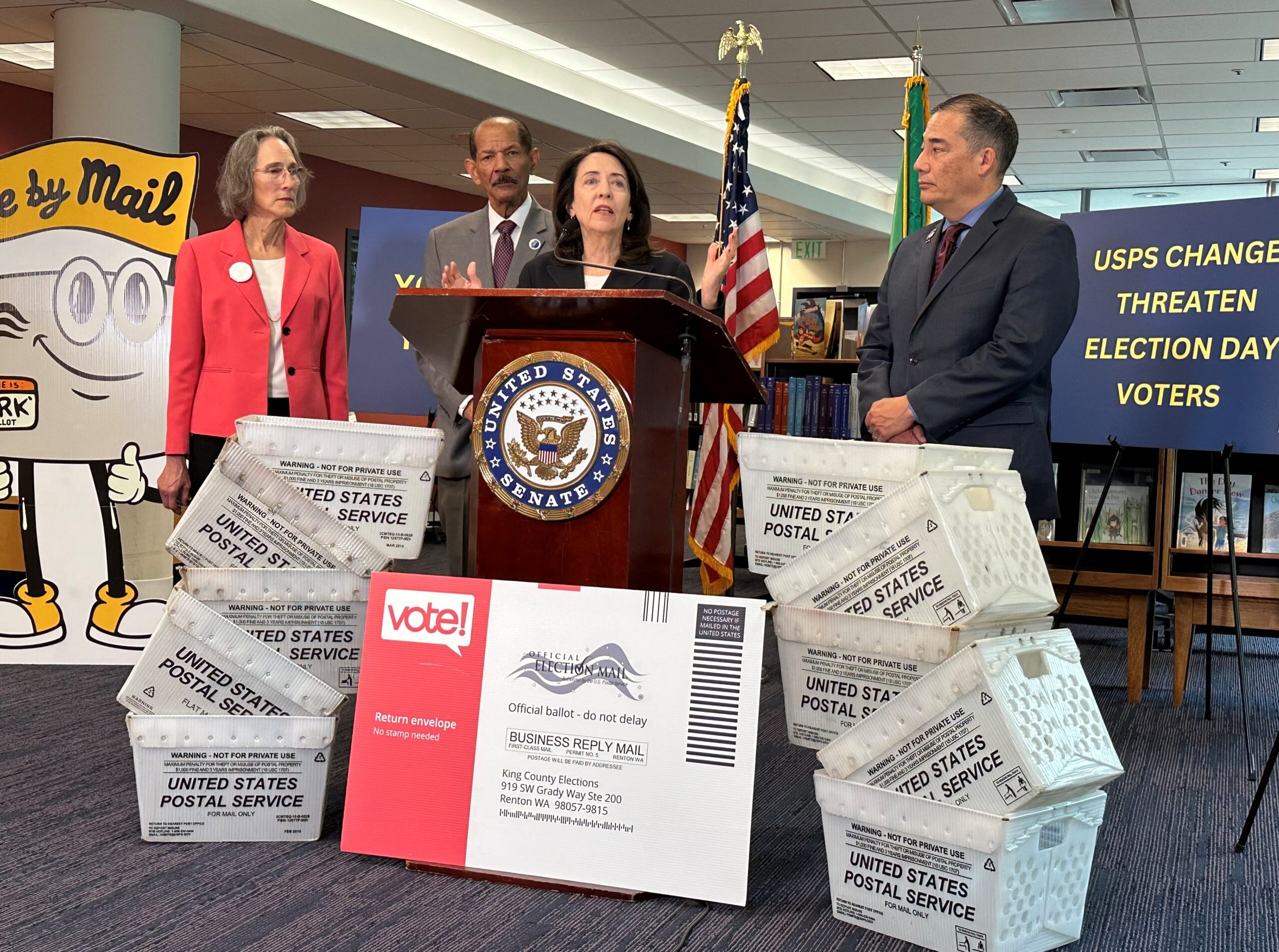 ‘Cast, but never counted:’ Cantwell, Hobbs highlight ballot rejection rates following August 2026 primary