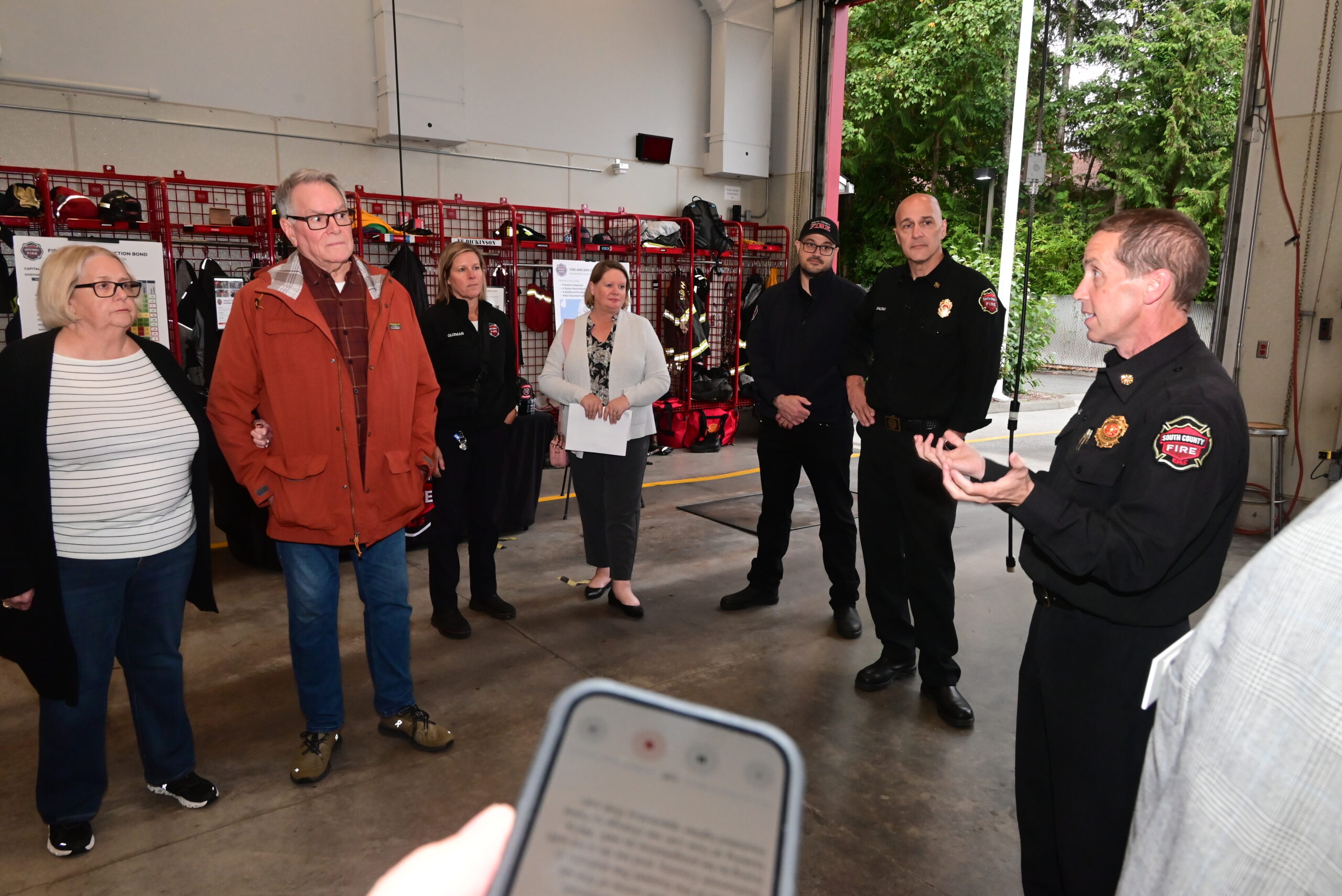 Open house at Esperance fire station highlights $420 million regional fire bond for voters 