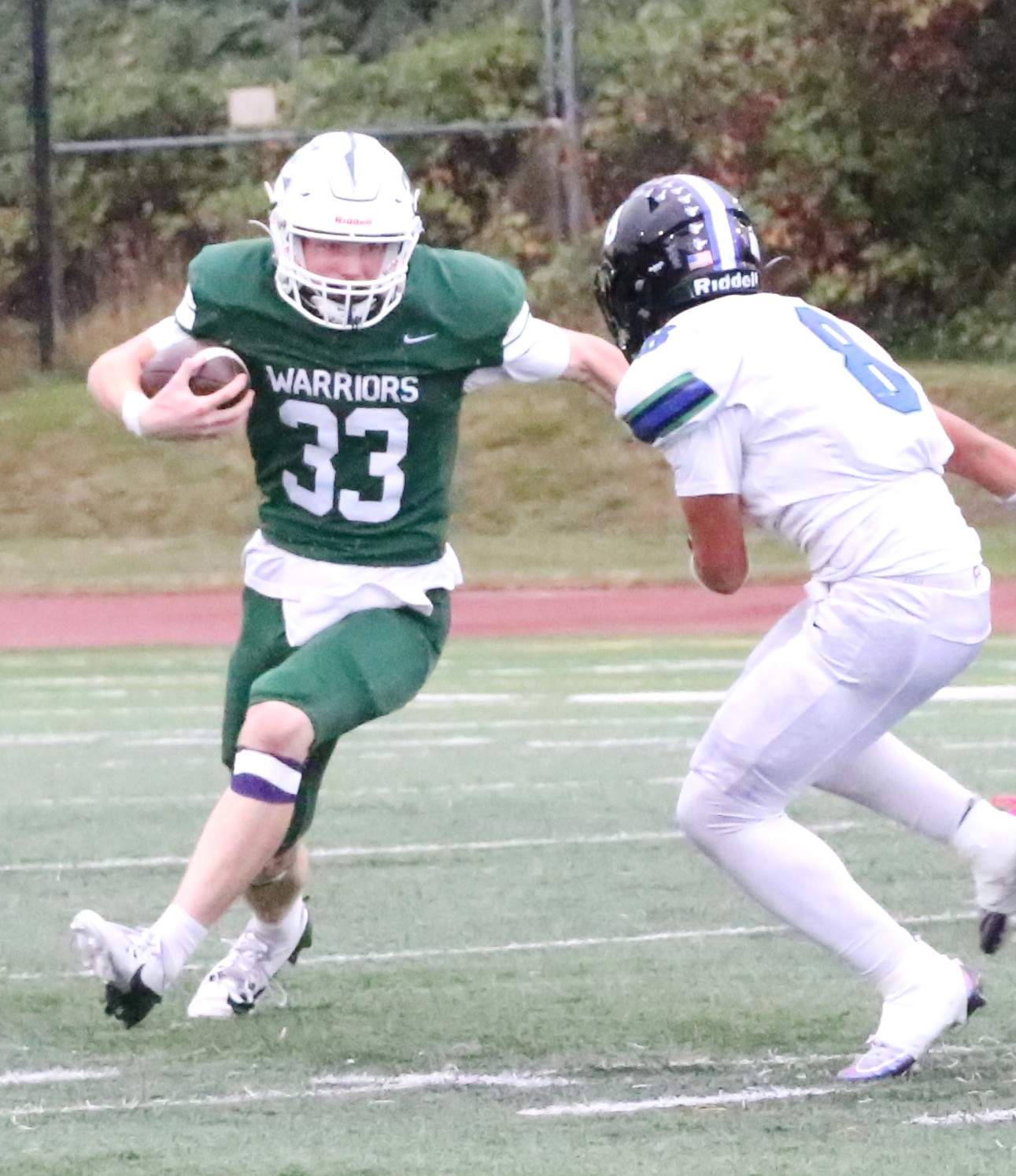 Prep football: Warriors fall to Stormrays, 42-14